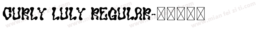 Curly Luly Regular字体转换